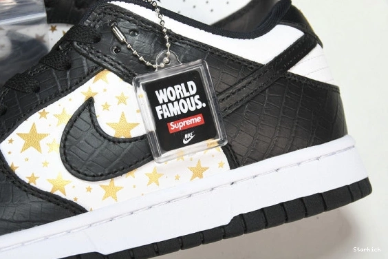 Nike Dunk Stars  Low DH3228-102 Supreme SB Black 0826